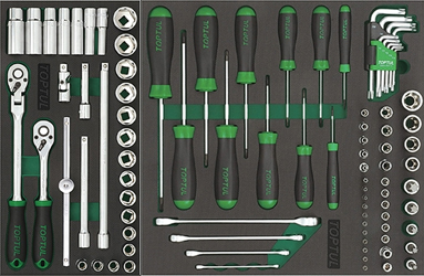 Tủ đồ nghề 8 ngăn 322 chi tiết Toptul GE-32203