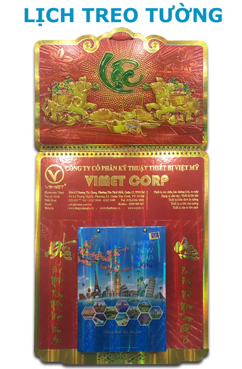Lịch năm mới 2019