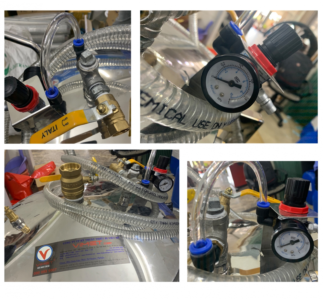 Thiết bị thay nước hệ thống làm mát HTLM0510 hệ thống làm mát