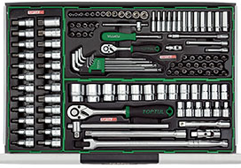 Tủ đồ nghề sửa chữa 7 ngăn 280pcs Toptul GV-28009