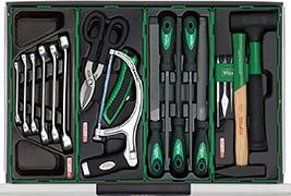 Tủ đồ nghề sửa chữa 7 ngăn 280pcs Toptul GV-28009