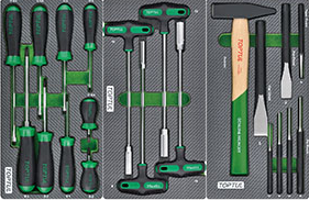 Tủ đồ nghề 8 ngăn 322 chi tiết Toptul GE-32203