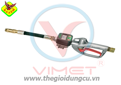 Súng bơm nhớt có đồng hồ đo lượng nhớt bơm Raasm 33148