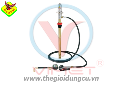 Trụ bơm nhớt  di động có đồng hồ đo lưu lượng 14 lít/phút Raasm 35259