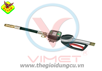 Súng bơm nhớt lưu lượng lớn có đồng hồ định lượng Raasm 37798