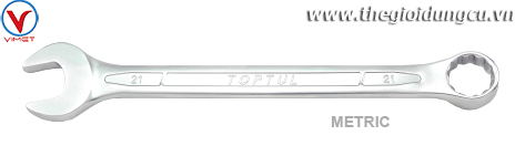 Cờ lê vòng miệng Toptul 7 mm