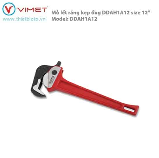 Mỏ lết răng kẹp ống DDAH1A12 size 12