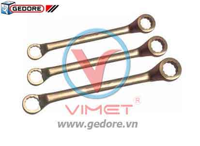 Bộ Cờ lê 2 đầu vòng cong 12pcs GED0110000S Gedore