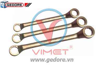 Bộ Cờ lê 2 đầu vòng cong 8pcs GED0117100S Gedore