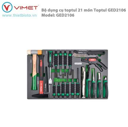 Bộ dụng cụ toptul 21 món Toptul GED2106