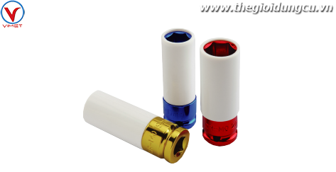 Túyp đen dài bọc nhựa mở ốc bánh xe Toptul 1/2