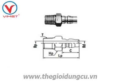 Khớp Nối Nitto 40PM
