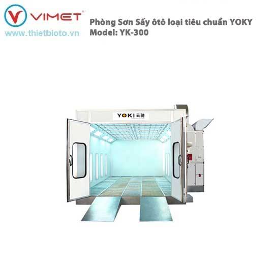 Phòng sơn sấy ôtô loại tiêu chuẩn YK-300 Phòng sơn sấy ôtô loại tiêu chuẩn YK-300