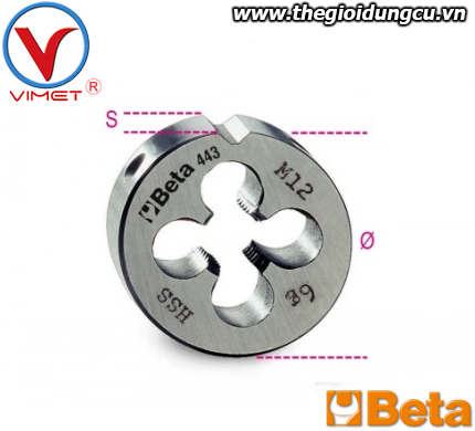 Bàn ren Beta 443 6X0,75