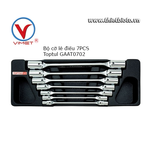 Bộ cờ lê điếu 7 chi tiết Toptul GAAT0702