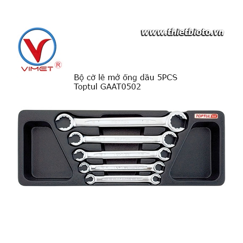 Bộ cờ lê mở ống dầu 5PCS Toptul GAAT0502