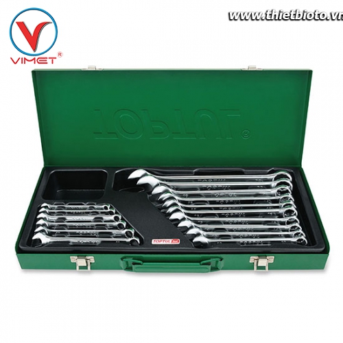 Bộ cờ lê vòng miệng 16 chi tiết Toptul GAAD1604