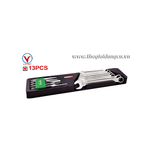 Bộ cờ lê vòng miệng + đục 13 cái