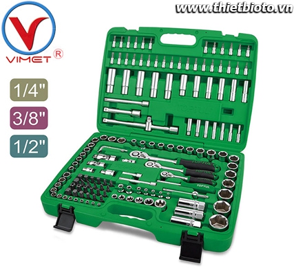 Bộ đồ nghề xách tay 151PCS Toptul GCAI151R