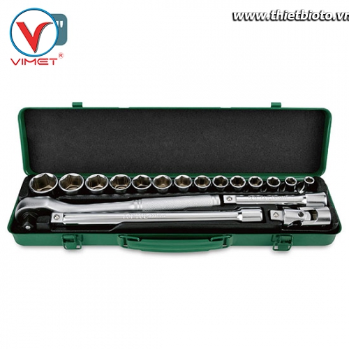 Bộ đồ nghề xách tay 18pcs Toptul GCAD1821