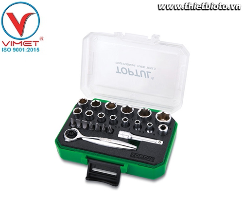 Bộ dụng cụ cần xiết đầu tuýt lục giác 1/4