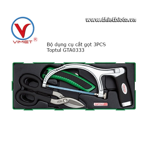 Bộ dụng cụ cắt gọt 3 chi tiết Toptul GTA0333