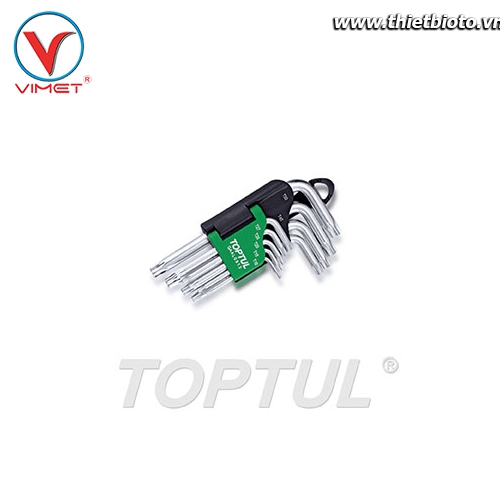 Bộ lục giác sao 9 món ngắn Toptul GAAL0913