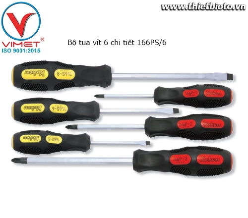 Bộ tua vít 6 chi tiết 166PS/6