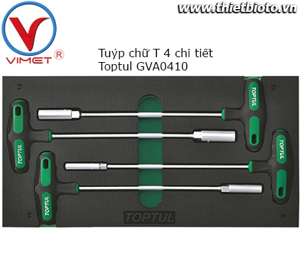 Bộ tuýp chữ T 4 chi tiết GVA0410