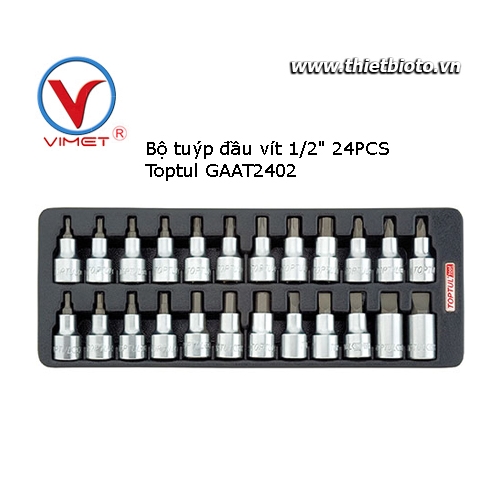 Bộ tuýp đầu vít 1/2