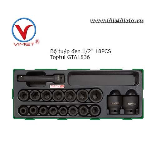 Bộ tuýp đen 1/2\