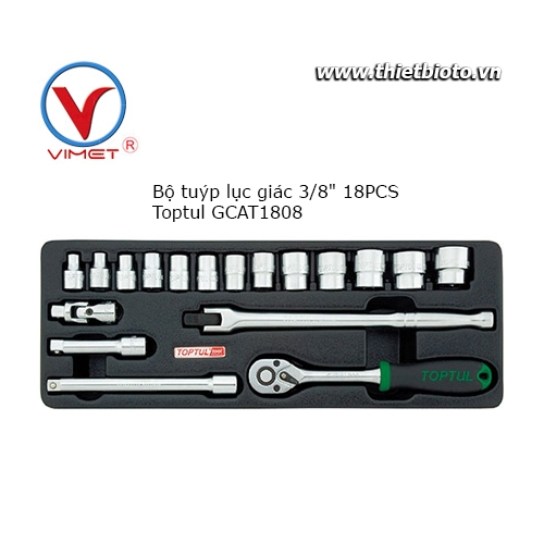 Bộ túyp lục giác 3/8