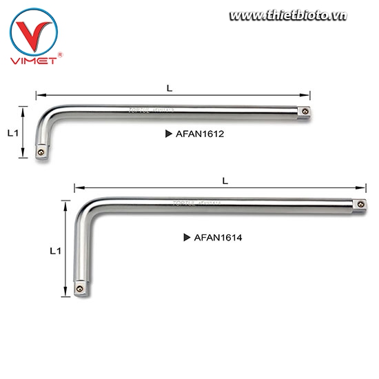 Cần xiết chữ L 1/2 inch Toptul AFAN1614