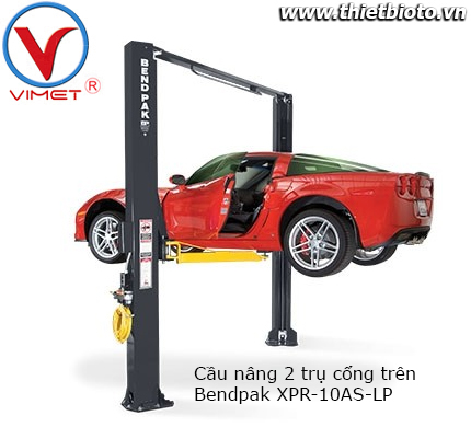 Cầu nâng 2 trụ cổng trên Bendpak XPR-10AS-LP