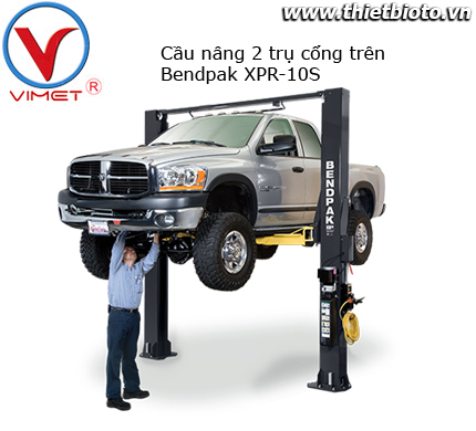 Cầu nâng 2 trụ cổng trên Bendpak XPR-10S