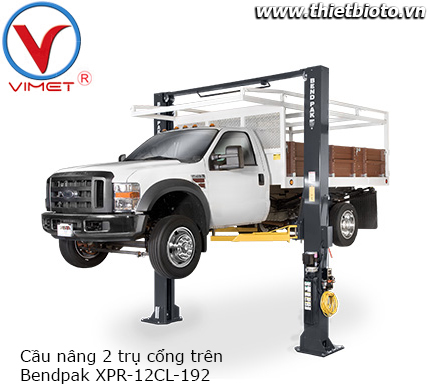 Cầu nâng 2 trụ cổng trên Bendpak XPR-12CL-192