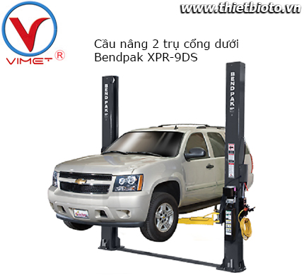 Cầu nâng 2 trụ cổng dưới Bendpak XPR-9DS