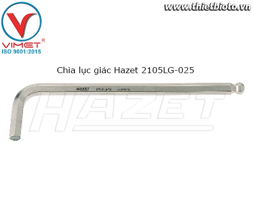 Chìa lục giác Hazet 2105LG-025