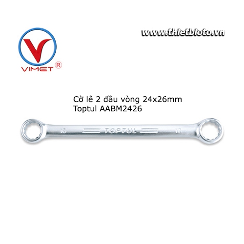 Cờ lê 2 đầu vòng Toptul AABM2426