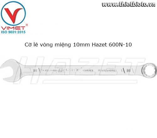 Cờ lê vòng miệng 10mm Hazet 600N-10