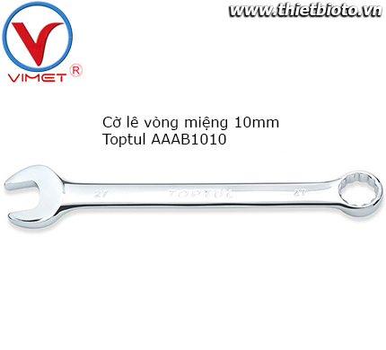 Cờ lê vòng miệng bóng Toptul AAAB1010
