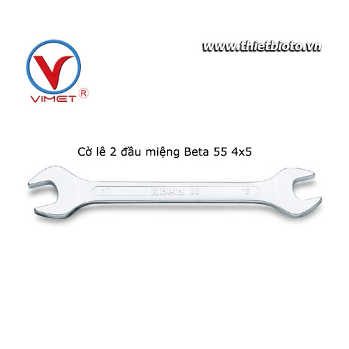 Cờ lê 2 đầu miệng Beta 55 4x5