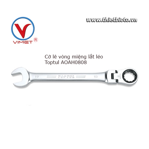 Cờ lê vòng miệng lắt léo Toptul AOAH0808