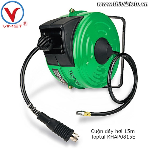 Cuộn dây hơi tự rút 15m Toptul KHAP0815E
