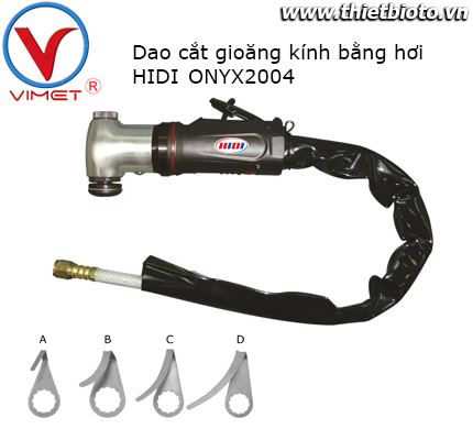 Dụng cụ cắt gioăng kính bằng hơi 4PCS HIDI ONYX2004