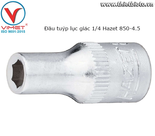 Đầu tuýp lục giác 1/4 Hazet 850-4.5