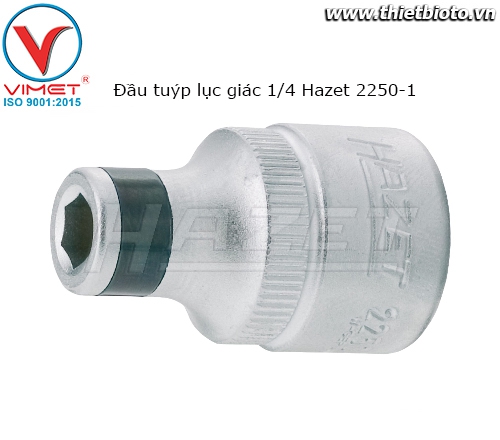 Đầu tuýp lục giác 1/4 Hazet 2250-1