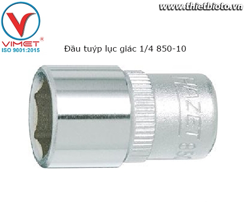 Đầu tuýp lục giác 1/4 Hazet 850-10