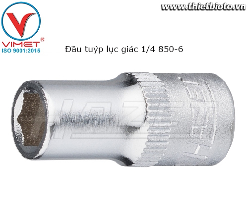 Đầu tuýp lục giác 1/4 Hazet 850-6