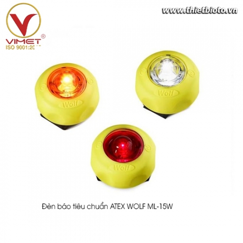 Đèn báo tiêu chuẩn ATEX WOLF ML-15W